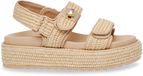 Steve Madden Bigmona plateau sandalen beige dames maat 36
