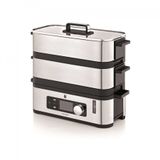 WMF KITCHENminis Stoomkoker - Zwart/RVS