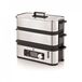 WMF KITCHENminis Stoomkoker - Zwart/RVS