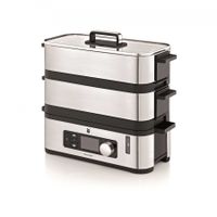 WMF KITCHENminis Stoomkoker - Zwart/RVS