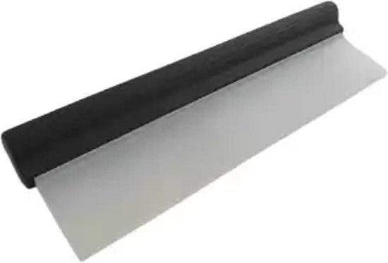Merkloos / Sans marque Raamwisser - Raamtrekker - Cleaning Care - Flexibele rubberstrip - Zwart
