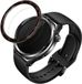 kwmobile Beschermende Ring Zwart / Rood voor Xiaomi Watch S4 / Watch S4 eSIM / Watch S3