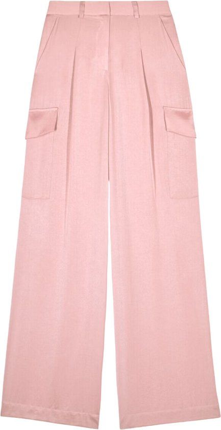 BA&SH Cary Pantalon Dames Lichtroze Maat 42 - Lente/Zomer 2024