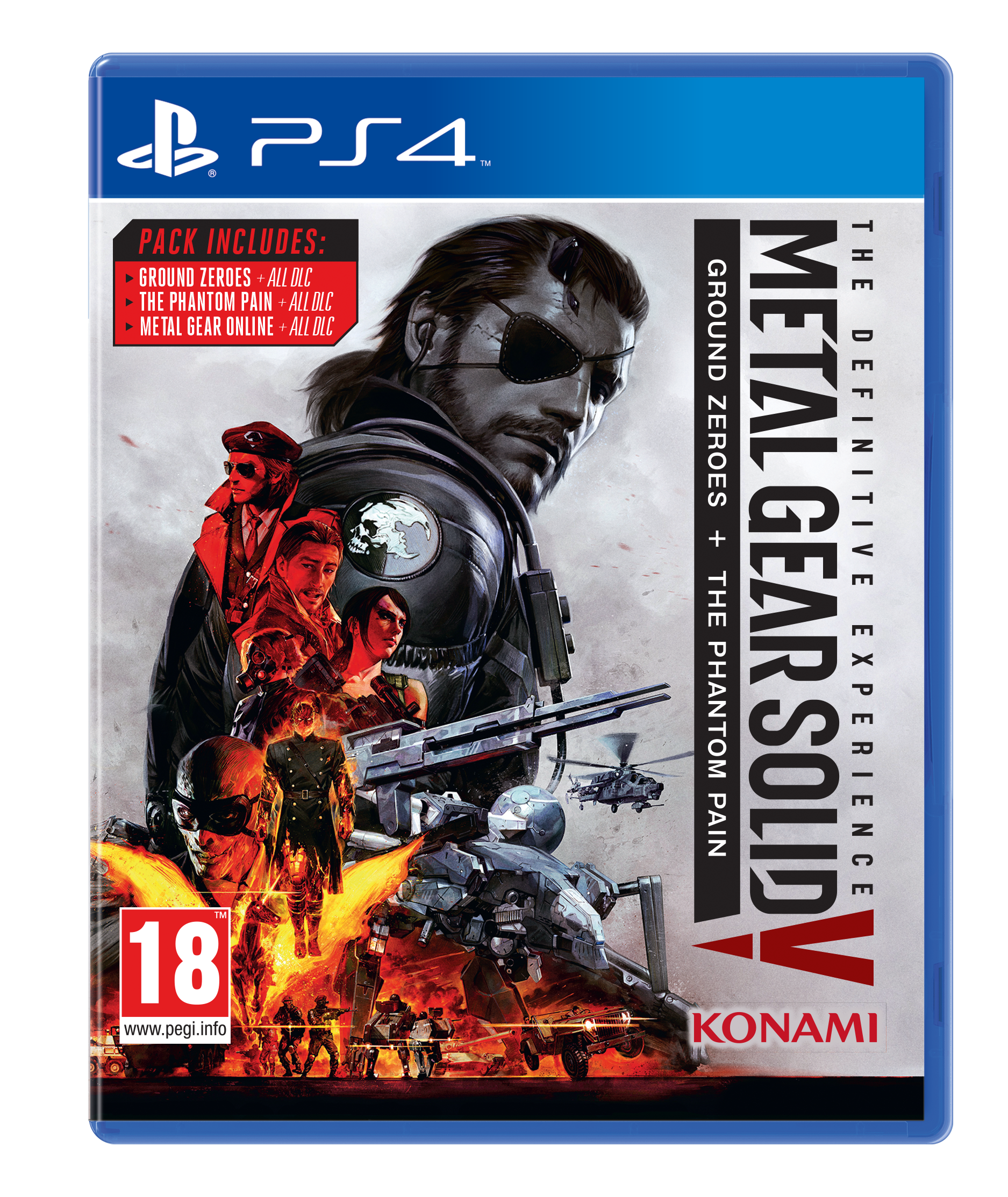 Konami Metal Gear Solid V : The Definitive Experience PlayStation 4