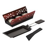 Kuhn Rikon 32108 Raclette Grill Zwart/Rood