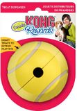 KONG Rewards Tennis - Interactieve voerbal voor honden - Traktatiespeelgoed - Small - 8,5 cm