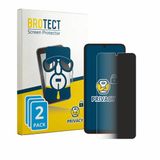 BROTECT - Privacy Screenprotector voor Hotwav A26 Ultra - Folie Beschermfolie Blauwlichtfilter 2 Stuks