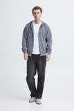 Blend BHFACTOR ZP HOOD SWEATSHIRT Heren S Katoen Iron Gate