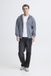 Blend BHFACTOR ZP HOOD SWEATSHIRT Heren S Katoen Iron Gate