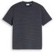 Tom Tailor T-shirt à rayures - Taille L - rayures bleu marine marron blanc
