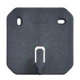 LEGRAND, Plexo Nieuwe onderbouw voor kabelophanging, compatibel met 069708L EV-oplaadstopcontact, kleur: antraciet, 069494L