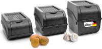 Novaliv Aardappelbewaardozen set | 3,5L + 5L + 9L | Antracietgrijs