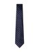 Hackett London Stropdas navy / wit