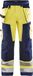 Blåkläder Werkbroek High Vis 1568-1811 - High Vis Geel/Marineblauw - D84