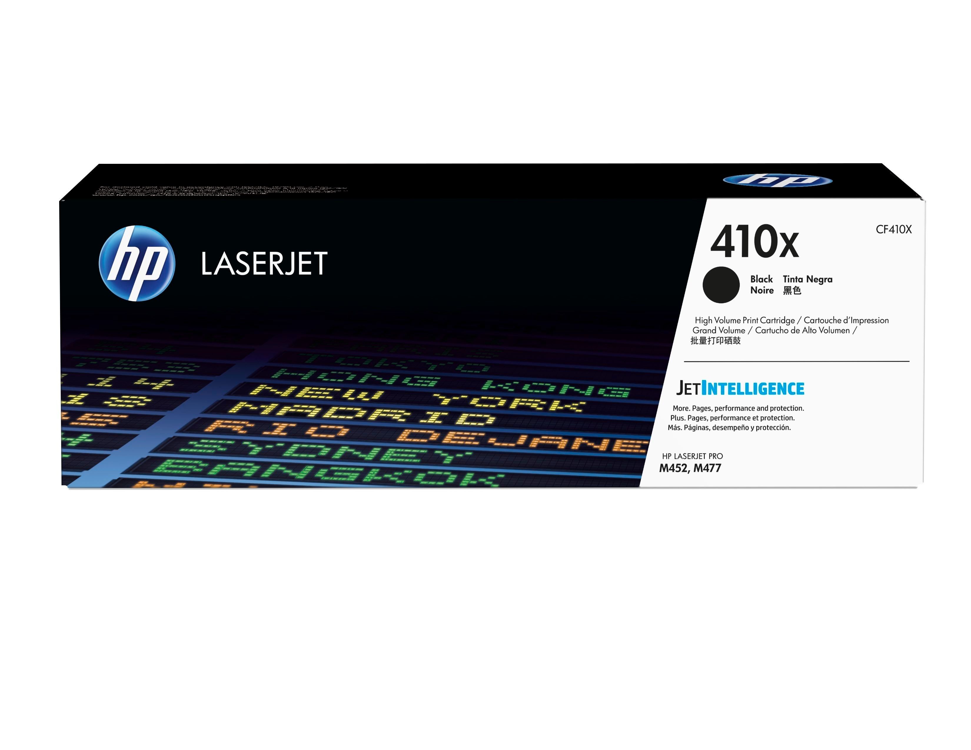 HP 410X High Yield Black Toner Cartridge - Original