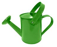 Home IT® Gieter voor kinderen, 0,6 liter, metaal, limoengroen