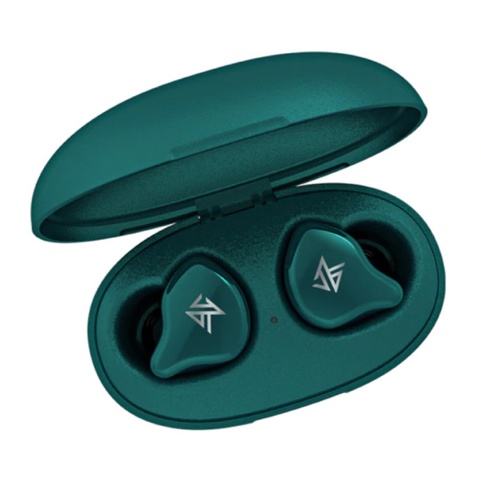 KZ S1D Draadloze Oortjes Touch Bediening TWS Bluetooth 5 0 Wireless Earphones Ear Buds Groen