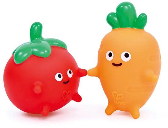 Hape Badspeelgoed Groente Vriendjes - Meerkleurig Kunststof