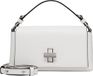LIEBESKIND BERLIN Leren Schoudertas Handtas Sade 2 Maggione Crossbody Cream White Wit