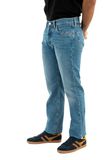 Levi's Jeans 501 Origineel Straight Fit Blauw Katoen W40 x L34