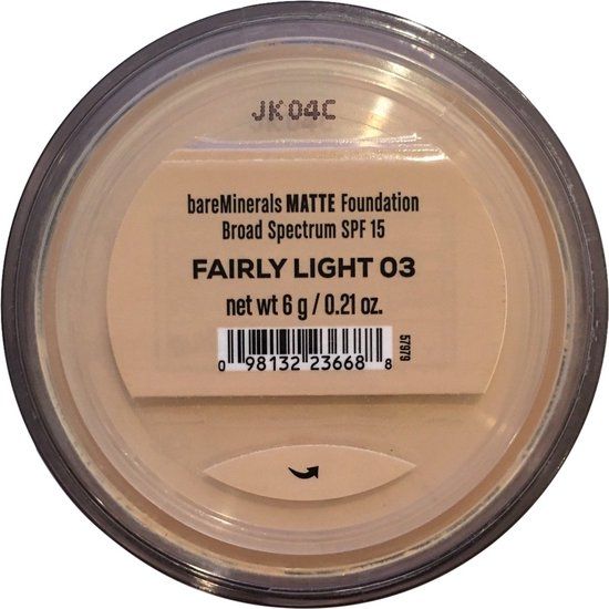 bareMinerals Matte SPF 15 Foundation - Fairly Light - 6g
