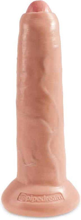 Pipedream King Cock 9" Uncut Dildo - Beige