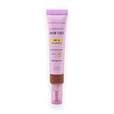 Revolution Superdewy SPF30 Skin Tint, Licht Getinte Huidtint met SPF 30 voor Gevoelige en Acnegevoelige Huid, Opbouwbare Dekking, Vegan, Deep Neutral, 28 ml