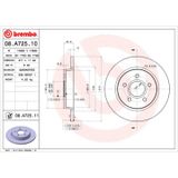 Brembo Disque de frein 08.A725.10