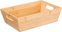 5Five - Broodmand Classic Backery - Bamboe - rechthoekig - houtkleur - 23 x 16 x 7 cm