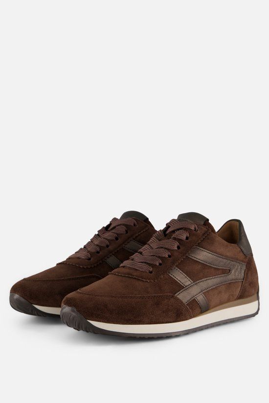 Gabor Sneakers Bruin Suède - Maat 7,5