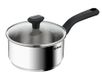 Tefal Comfort Max C9734604 braadpan 18 cm + glazen deksel, inductie, hoogwaardig roestvrij staal, thermisch geïsoleerde handgreep, 10 jaar garantie