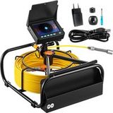 Caméra d'inspection de canalisation 30M 4.3" écran LED 16Go carte zoom 3x batterie 8500mAh IP68