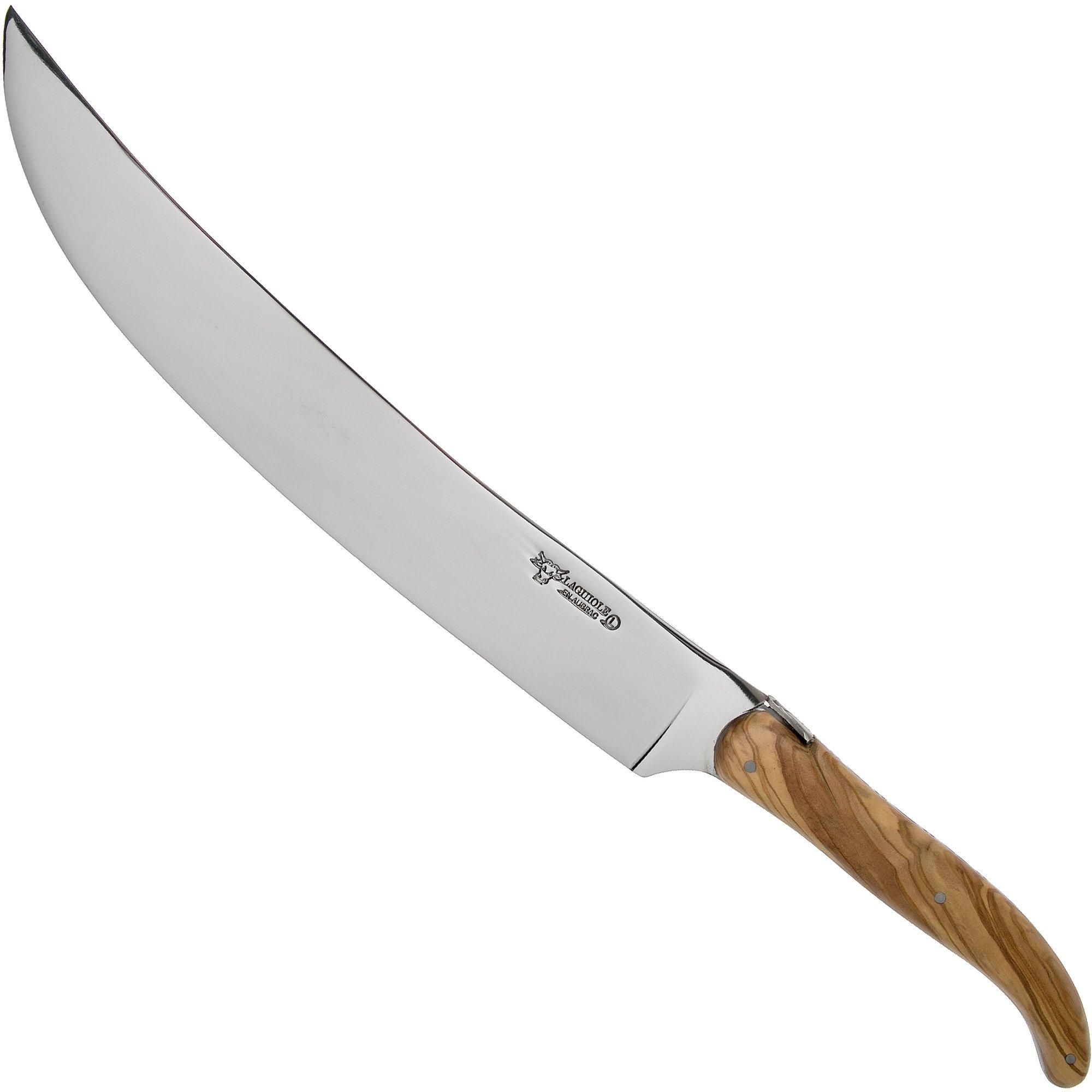 Laguiole en Aubrac Champagne Saber - Olive Wood