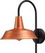 Masterlight Prato black l.44cm depth.38cm shade copper d.25cm