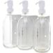 Distributeur de savon mural triple blanc