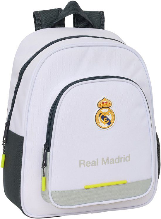 Safta Real Madrid Peuterrugzak Champion - Polyester - Wit