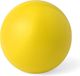 Merkloos / Sans marque Makito Western Europe Gele anti stressbal 6 cm