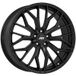 AEZ PORTO BLACK noir mat 9.0Jx20 5x108 ET53
