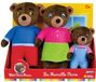 JEMINI Speelgoeddoos - PETIT OURS BRUN - Familie: Mama beer, Papa beer en Kleine bruine beer