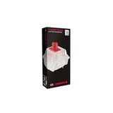 CHERRY MX2A RGB SILENT RED Switch Kit, 36 Mechanische Schakelaars, voor DIY, Hot Swap of Gaming-Toetsenbord, Lineaire Schakelaar zonder Klik, Soepel & Stil