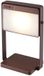 Nordlux Saulio Solar LED Buitenlamp - Bruin