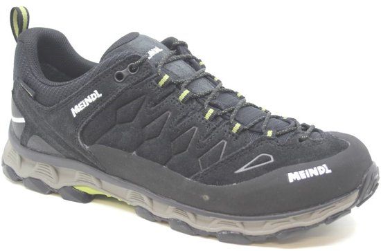 Meindl Lite Trail GTX Wandelschoen - Heren waterdichte lage wandelschoenen - Noir / Gelb