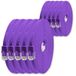 1aTTack.de 0,5 m - Violet - 10 stuks - Cat.6 platte netwerkkabel Cat6 platte kabel ultra platte Cat.6 patchkabel 1000 Mbit/s Gigabit LAN (RJ45) platte slanke micro
