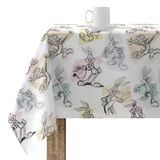 BELUM tafelkleed van harsgecoat weefsel, 250 x 140 cm, vlekbestendig, model Looney Sketch 01