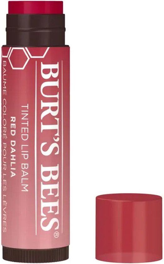 Bur's Bees Lipbalm red dahlia - 4.25g - Stick