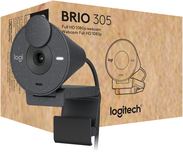 Logitech Brio 305 Webcam - Full HD 1080p - USB-C - Graphite
