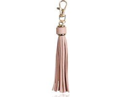 LGT JWLS Sleutelhanger Handtas Kwastje - Oud Roze