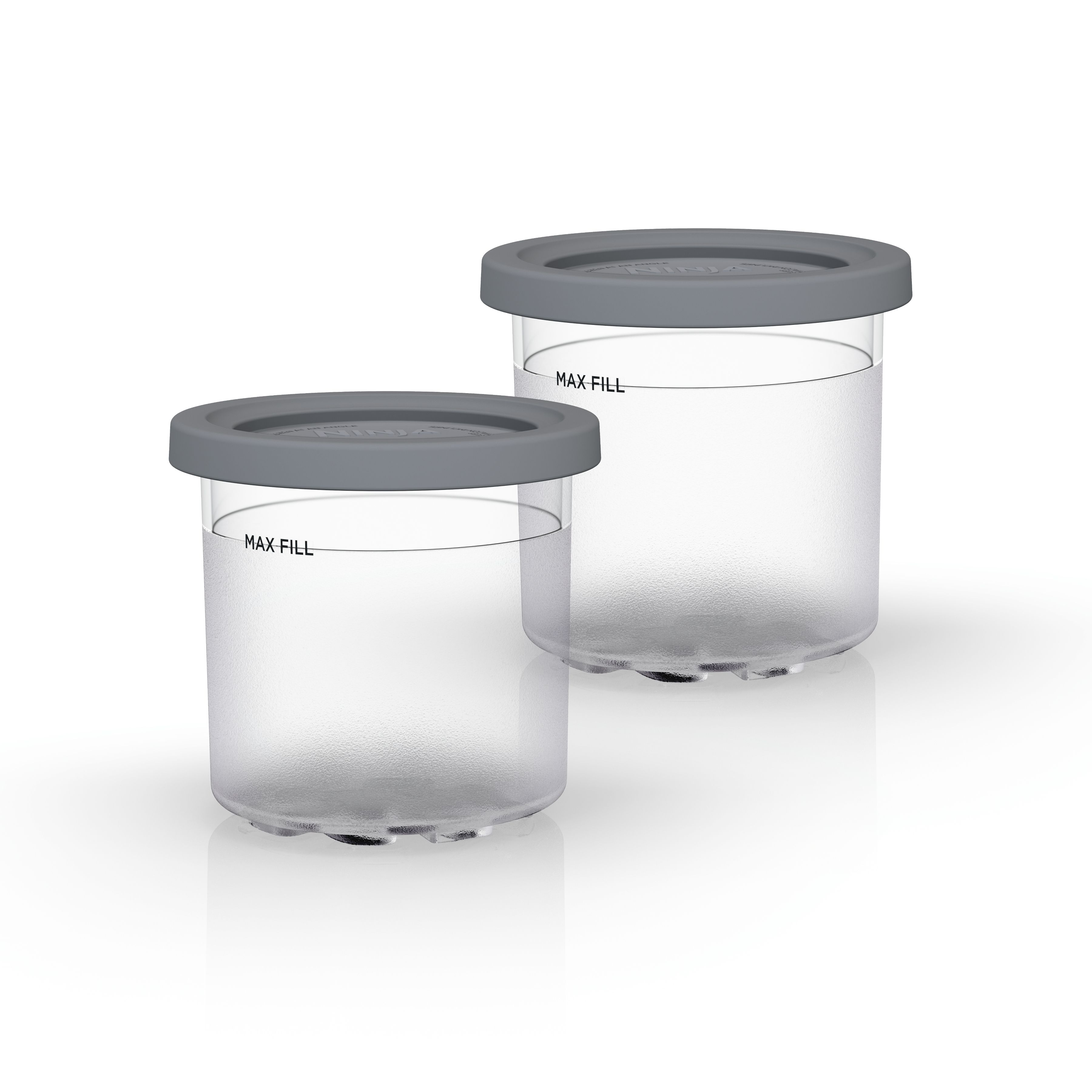 Ninja Creami NC300EU - Extra Ice Cream Tubs (2-Pack) - BPA-Free - Dishwasher Safe