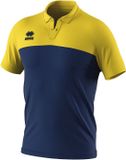 Errea Kinderpolo Bob Mc Jr Blauw Korte Mouw Polyester Unisex XS