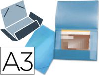 Liderpapel SS17 Project folder A3 Polypropyleen (PP) Blauw